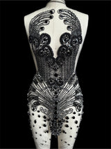 Rhinestone Bodice Applique