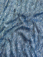 Fringe Sequin on Mesh Sky Blue