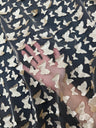 3D Butterfly Lace Gold Champagne