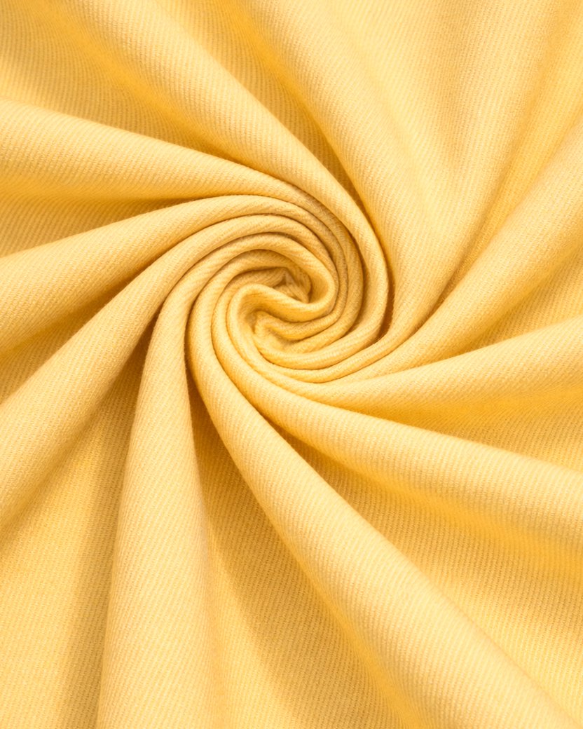 Stretch Twill Denim Look Banana Yellow