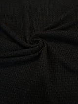 Black Chenille Tweed