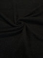 Black Chenille Tweed