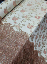 Brocade Eyelash Metallic Rose Gold