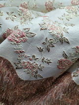 Brocade Eyelash Metallic Rose Gold