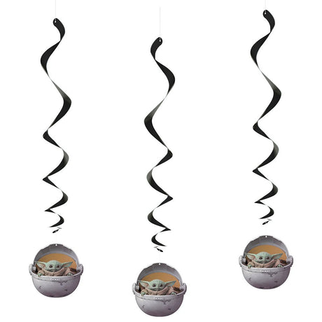 Star Wars Hanging Swirl Decorations