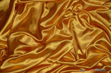 Silky Soft Medium Satin Polyester Fabric - Solid, 58/60" Width (70 Yard Bolt)