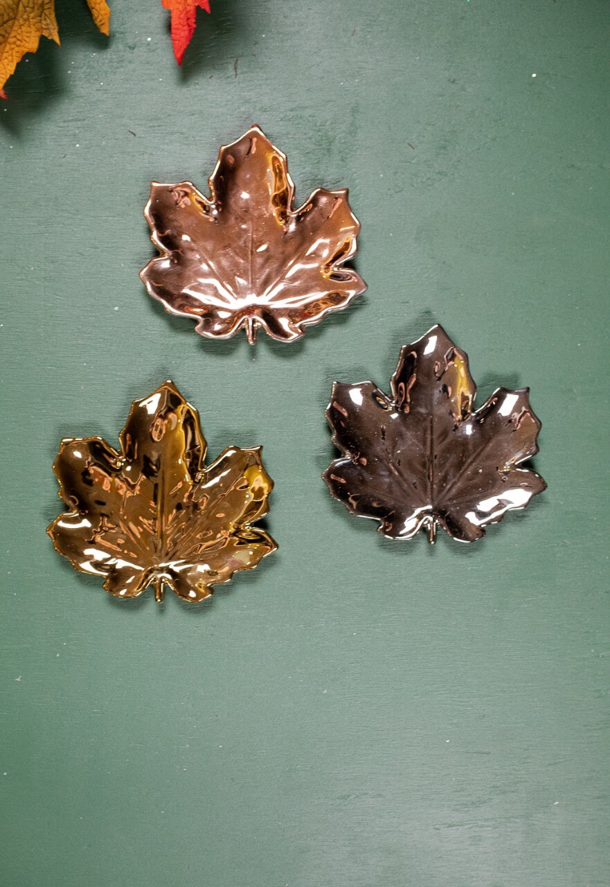 Maple Leaf Trinket Dish
