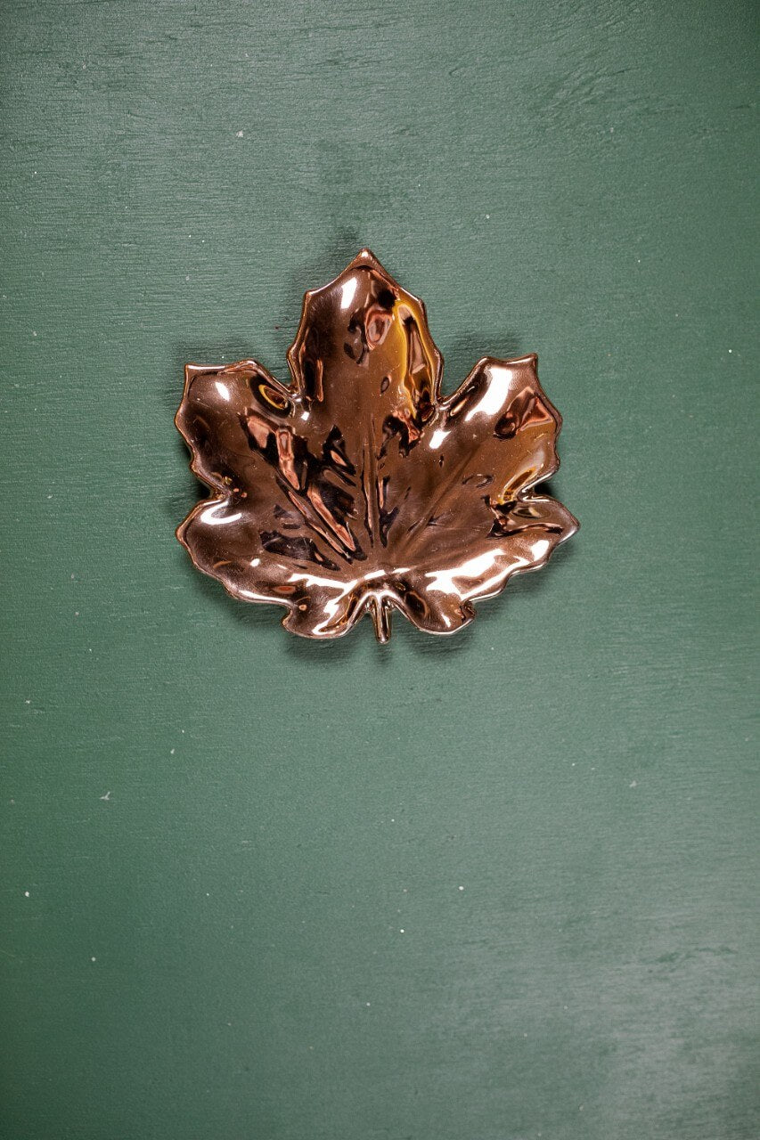 Maple Leaf Trinket Dish