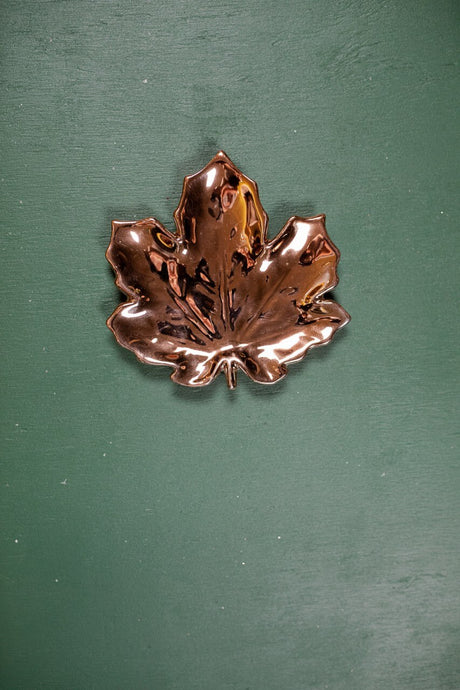 Maple Leaf Trinket Dish