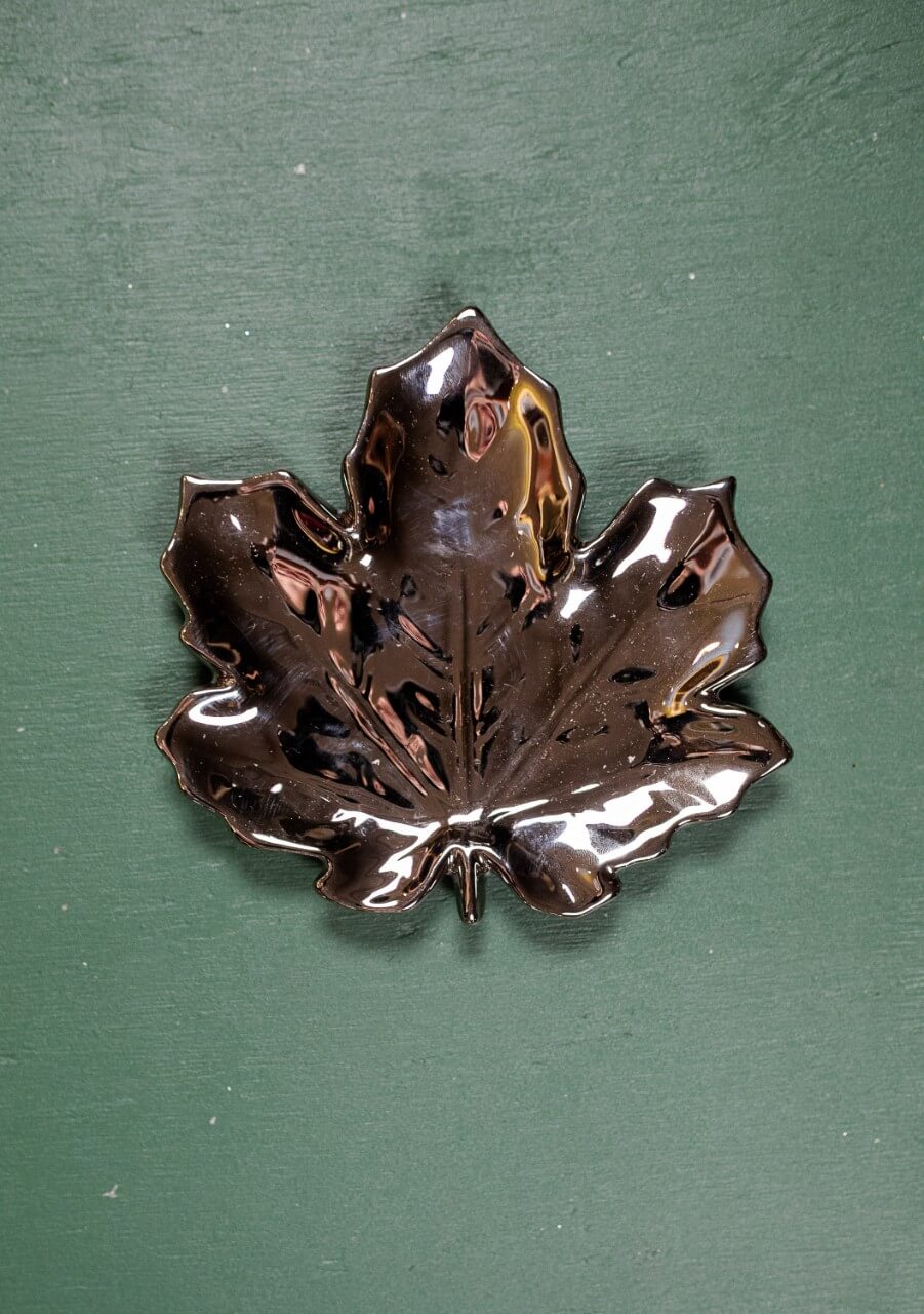 Maple Leaf Trinket Dish