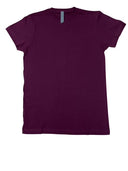 Lucky Friends 1001 100% Cotton Fabric - Maroon, Round Neck, 4.2 Oz, Unisex, Sizes S-3XL (1 Piece)