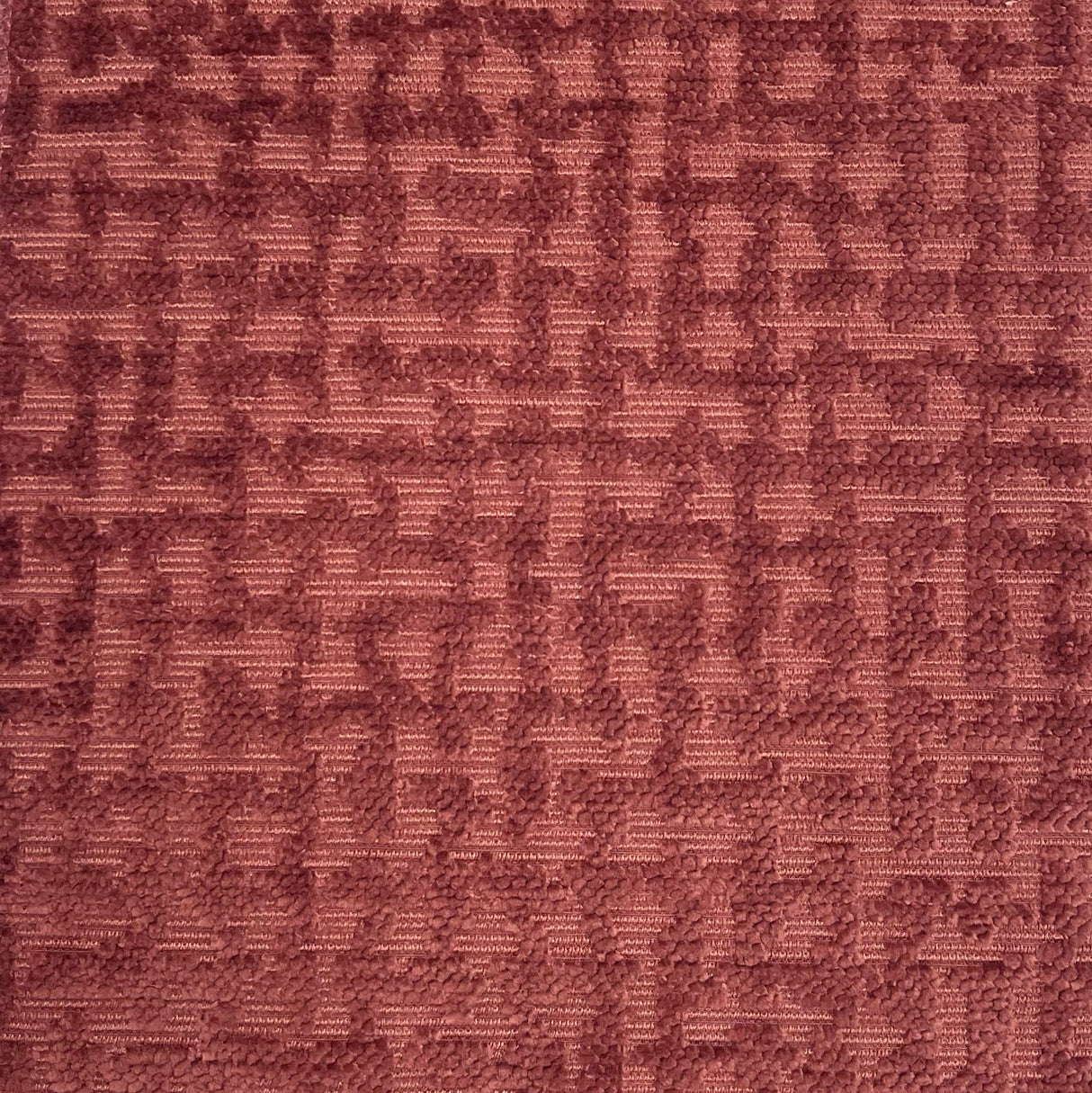 Chenille Upholstery Fabric Matrix Tone-On-Tone