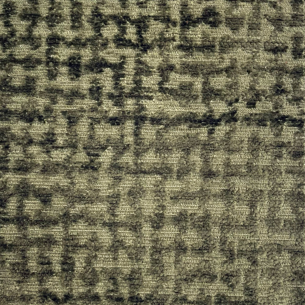 Chenille Upholstery Fabric Matrix Tone-On-Tone