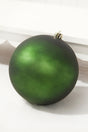 5.5" Matte Pine Green Shatterproof Ornament