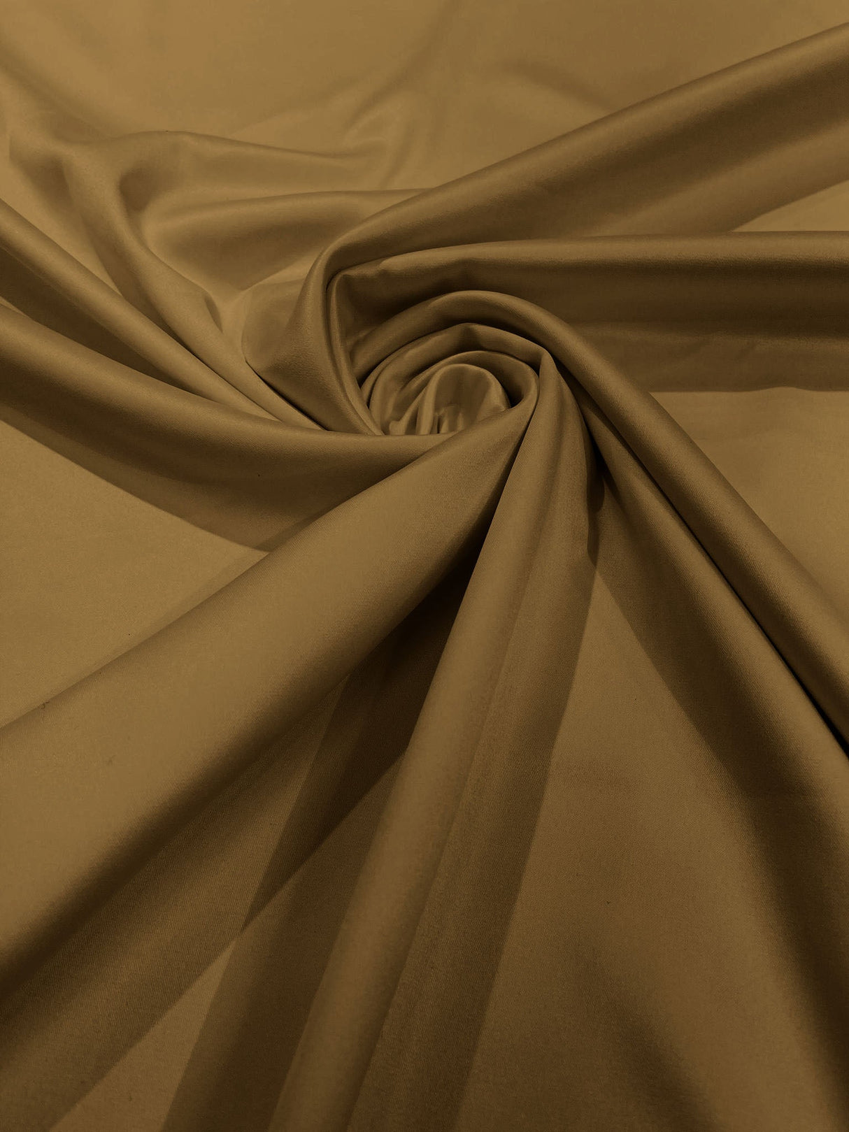 Dull Satin Peau De Soie Polyester Fabric - Matte Satin, 58" Width (1 Yard)
