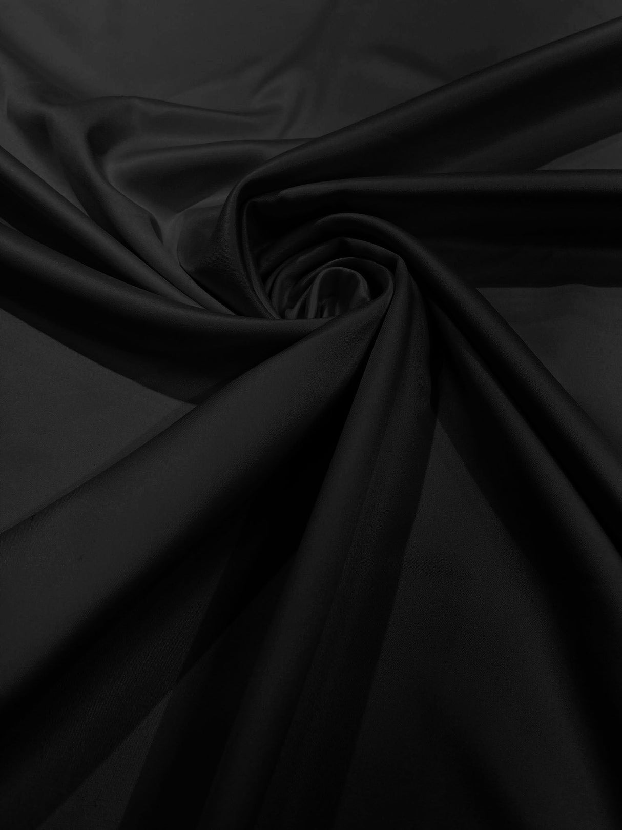 Dull Satin Peau De Soie Polyester Fabric - Matte Satin, 58" Width (1 Yard)