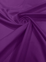 Dull Satin Peau De Soie Polyester Fabric - Matte Satin, 58" Width (1 Yard)
