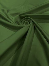 Dull Satin Peau De Soie Polyester Fabric - Matte Satin, 58" Width (1 Yard)