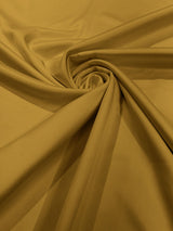 Dull Satin Peau De Soie Polyester Fabric - Matte Satin, 58" Width (1 Yard)