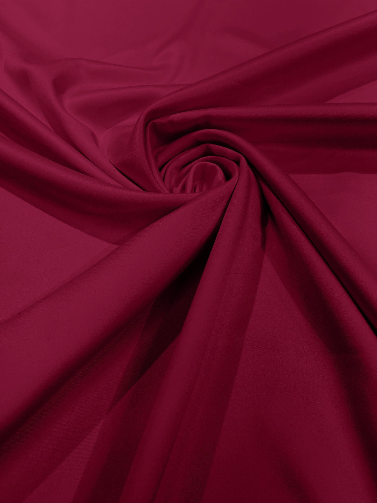 Dull Satin Peau De Soie Polyester Fabric - Matte Satin, 58" Width (1 Yard)