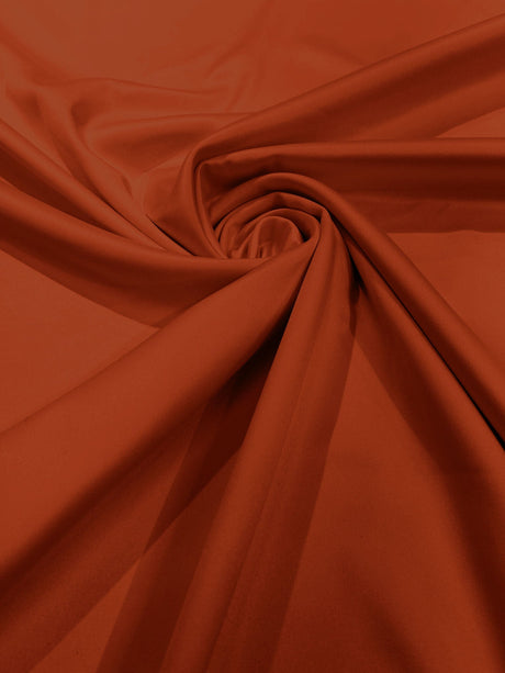 Dull Satin Peau De Soie Polyester Fabric - Matte Satin, 58" Width (1 Yard)