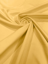 Dull Satin Peau De Soie Polyester Fabric - Matte Satin, 58" Width (1 Yard)