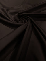Dull Satin Peau De Soie Polyester Fabric - Matte Satin, 58" Width (1 Yard)