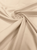Dull Satin Peau De Soie Polyester Fabric - Matte Satin, 58" Width (1 Yard)