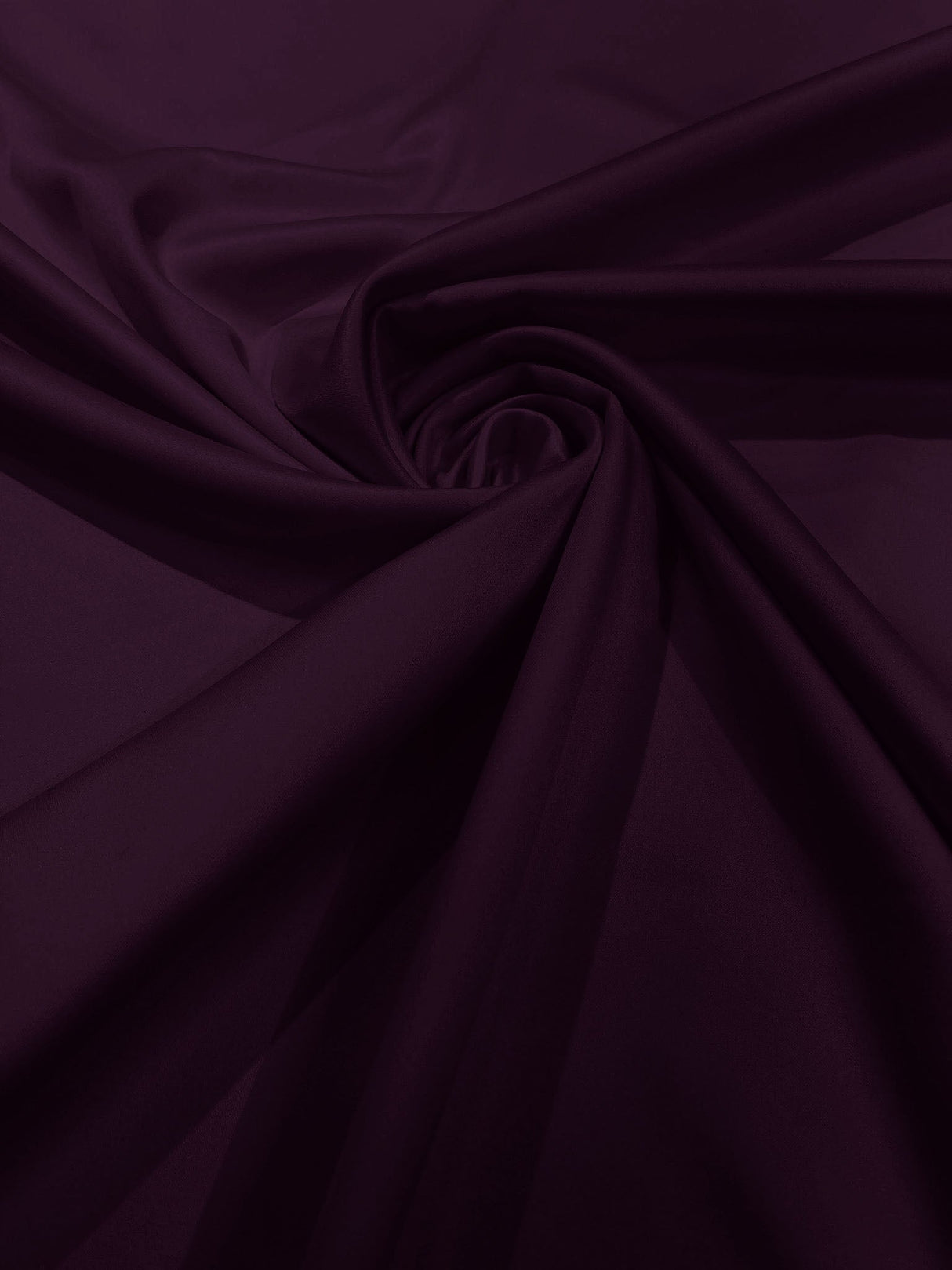 Dull Satin Peau De Soie Polyester Fabric - Matte Satin, 58" Width (1 Yard)
