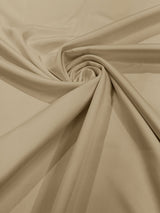 Dull Satin Peau De Soie Polyester Fabric - Matte Satin, 58" Width (1 Yard)