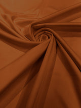 Dull Satin Peau De Soie Polyester Fabric - Matte Satin, 58" Width (1 Yard)