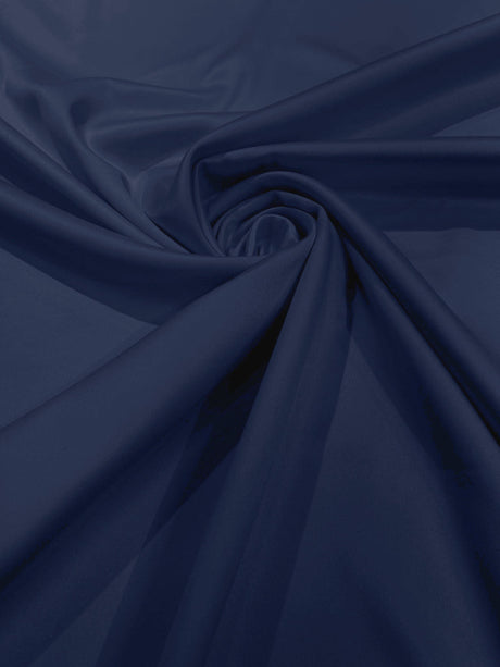 Dull Stretch Lamour Satin Polyester Fabric - Matte Satin, 58" Width (1 Yard)