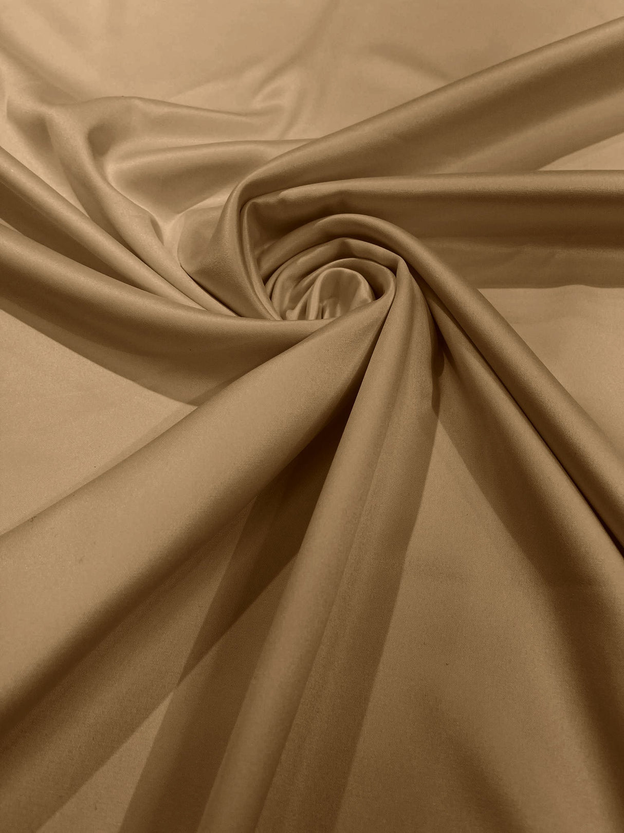 Dull Stretch Lamour Satin Polyester Fabric - Matte Satin, 58" Width (1 Yard)