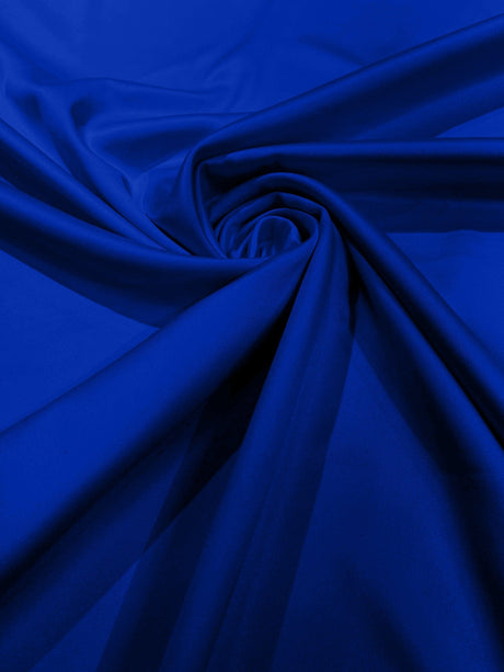 Dull Stretch Lamour Satin Polyester Fabric - Matte Satin, 58" Width (1 Yard)