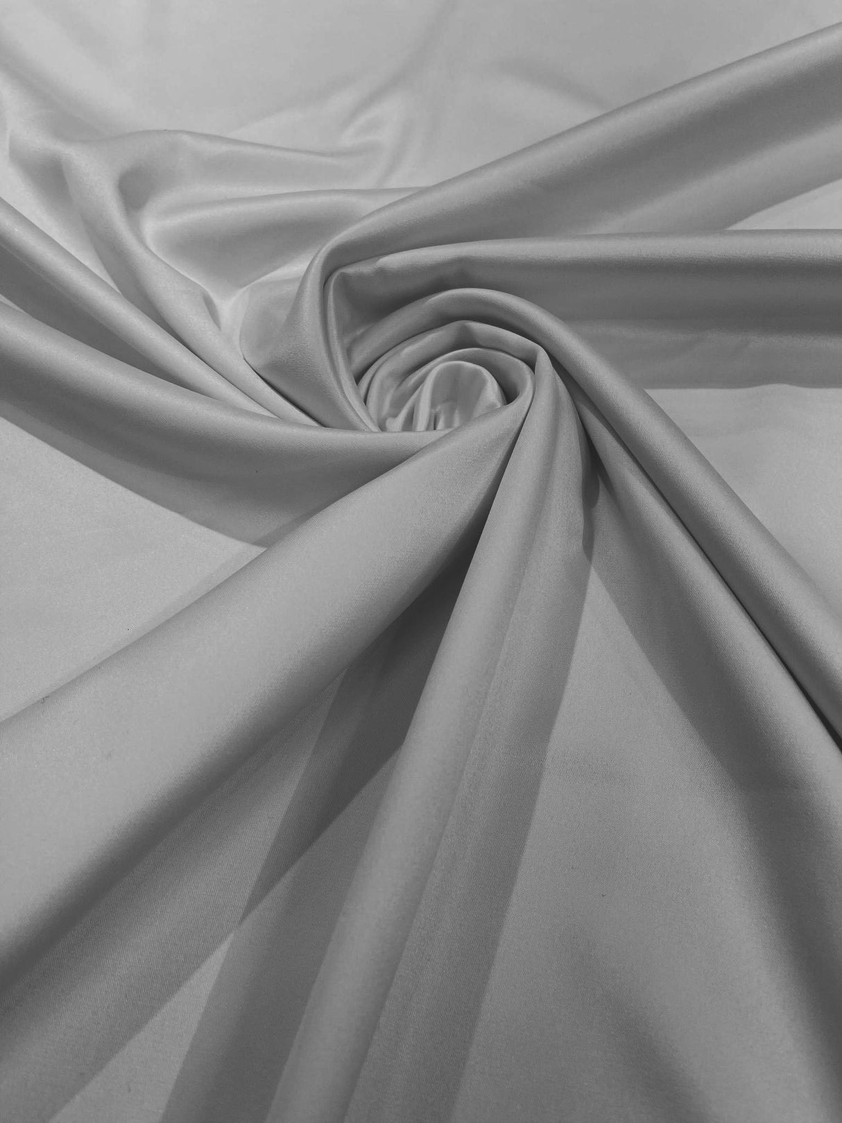 Dull Stretch Lamour Satin Polyester Fabric - Matte Satin, 58" Width (1 Yard)