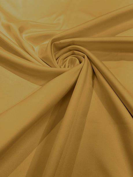 Dull Stretch Lamour Satin Polyester Fabric - Matte Satin, 58" Width (1 Yard)