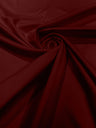 Dull Stretch Lamour Satin Polyester Fabric - Matte Satin, 58" Width (1 Yard)