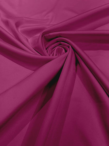 Dull Stretch Lamour Satin Polyester Fabric - Matte Satin, 58" Width (1 Yard)