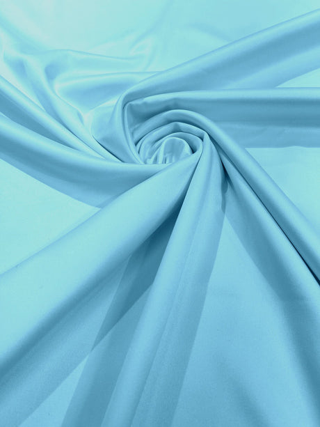 Dull Stretch Lamour Satin Polyester Fabric - Matte Satin, 58" Width (1 Yard)