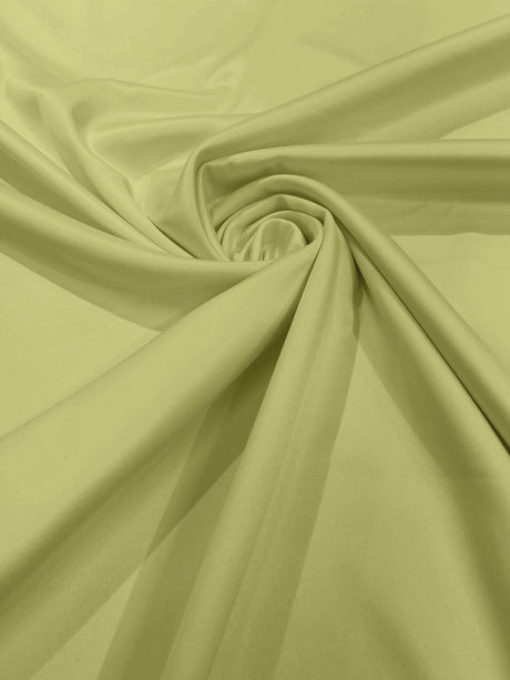 Dull Stretch Lamour Satin Polyester Fabric - Matte Satin, 58" Width (1 Yard)