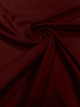 Dull Stretch Lamour Satin Polyester Fabric - Matte Satin, 58" Width (1 Yard)