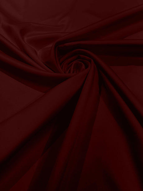 Dull Stretch Lamour Satin Polyester Fabric - Matte Satin, 58" Width (1 Yard)