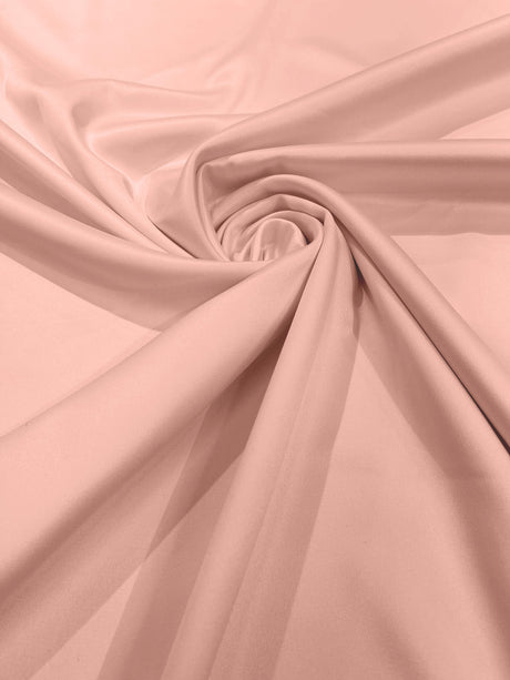 Dull Stretch Lamour Satin Polyester Fabric - Matte Satin, 58" Width (1 Yard)