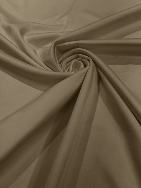 Dull Stretch Lamour Satin Polyester Fabric - Matte Satin, 58" Width (1 Yard)