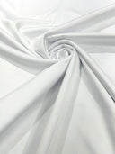 Dull Stretch Lamour Satin Polyester Fabric - Matte Satin, 58" Width (1 Yard)