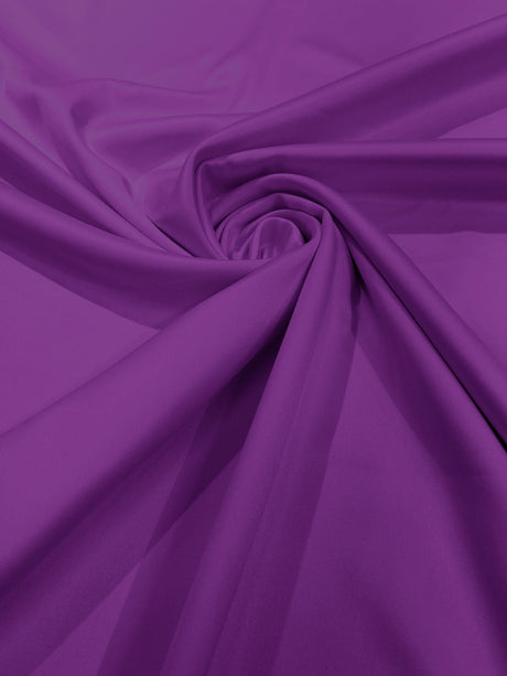 Dull Stretch Lamour Satin Polyester Fabric - Matte Satin, 58" Width (1 Yard)