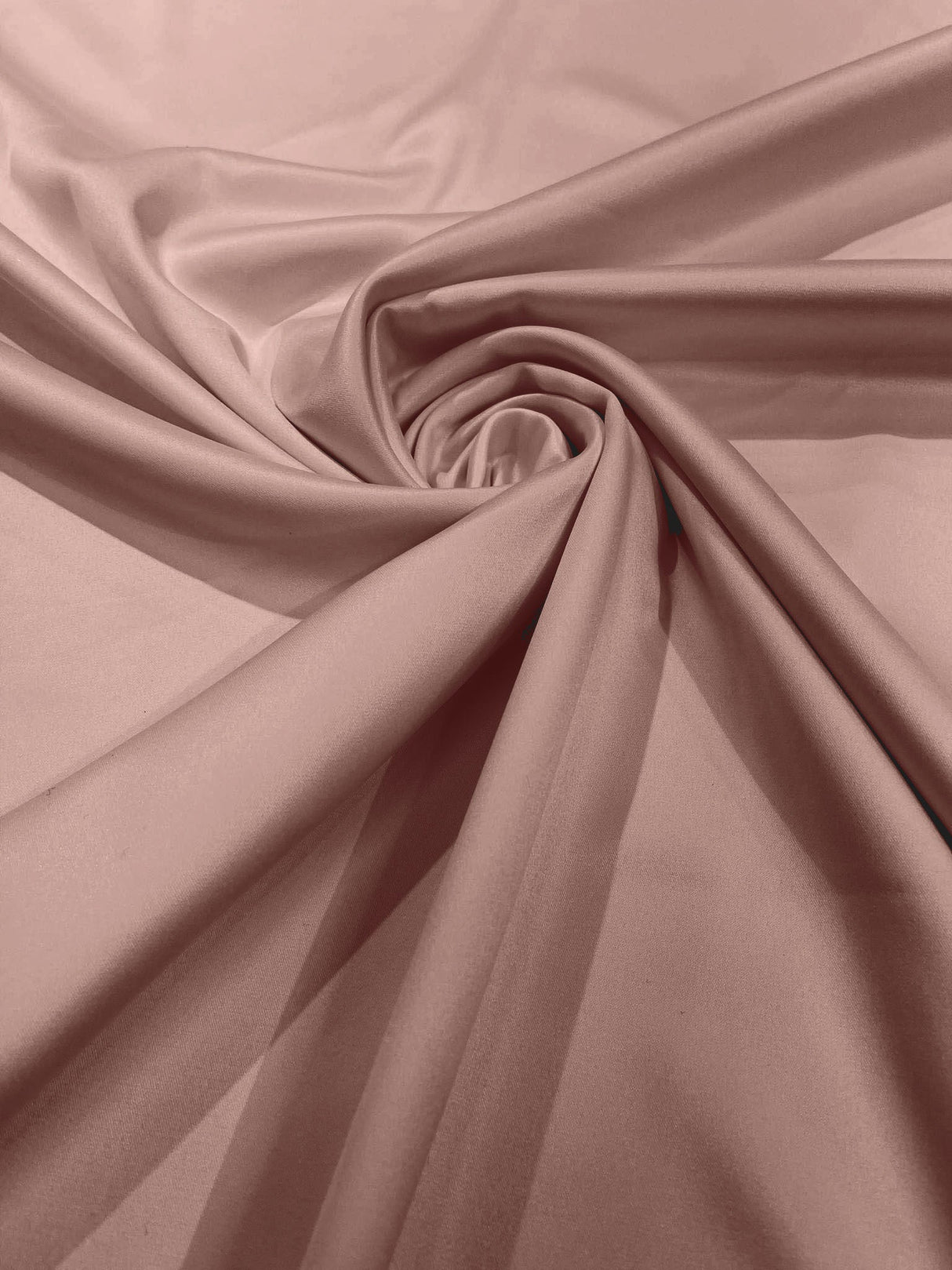 Dull Stretch Lamour Satin Polyester Fabric - Matte Satin, 58" Width (1 Yard)