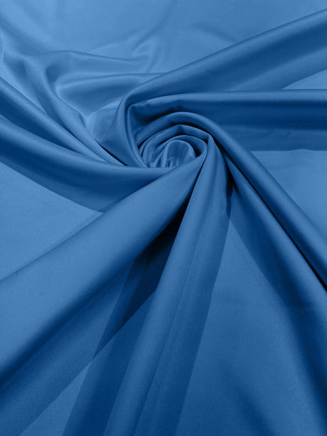Dull Stretch Lamour Satin Polyester Fabric - Matte Satin, 58" Width (1 Yard)