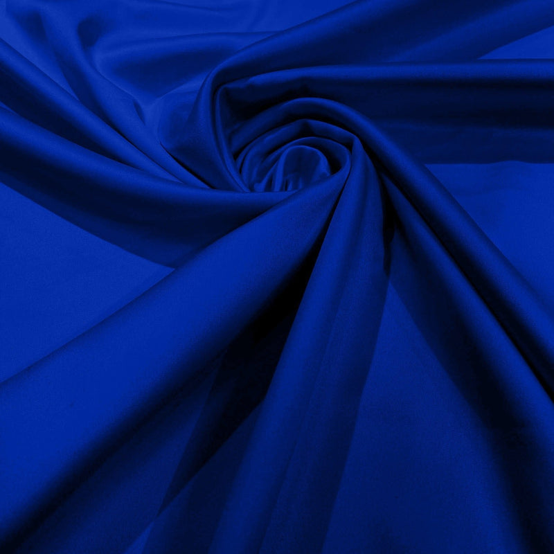 Dull Stretch Lamour Satin Polyester Fabric - Matte Satin, 58" Width (1 Yard)
