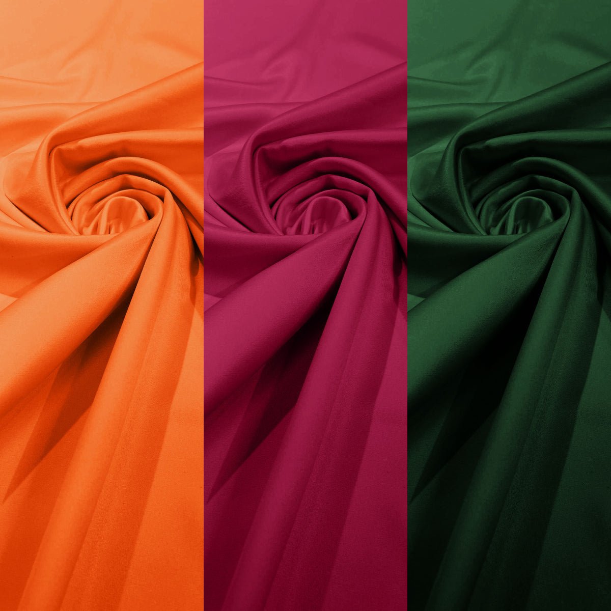 Dull Stretch Lamour Satin Polyester Fabric - Matte Satin, 58" Width (1 Yard)